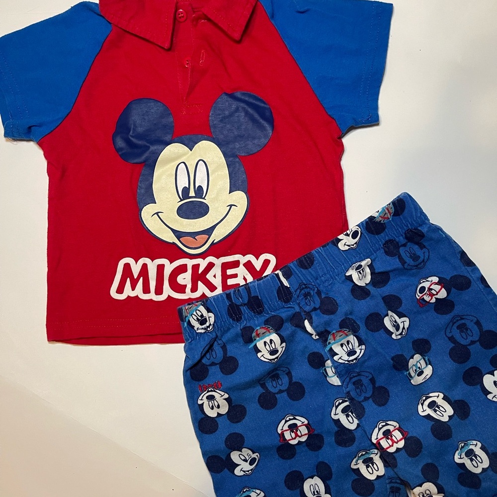 Mickey Mouse outfit 18M